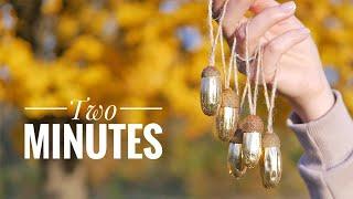 Acorns for decoration / Декор из желудей / DIY TSVORIC