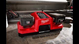 The Milwaukee® M18™ Dual Bay Super Charger at Wise  Line Tools