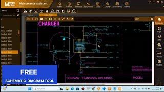 FREE SCHEMATIC DIAGRAM 2025 | LOGICIEL GRATUIT | MAANT Schematic Diagram