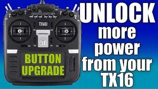 DIY Upgrade Button for RadtoMaster TX16S MKII Radio Tutorial 