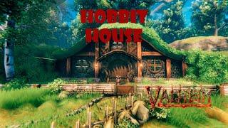 Hobbit house - valheim building. Дом хоббита Вальхейм