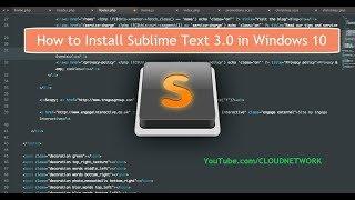 How to Download & Install Sublime Text v3.0 (64-bit) in Windows 10 Fall Creator Update