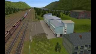 2ТЭ121-021 на БАМе!(Trainz 2012) Вымысел. часть 1