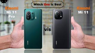 Xiaomi Mi 11 Pro vs Xiaomi Mi 11