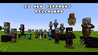 THIS MOD MAKE PILLAGERS AND RAIDS A TOTAL NIGHTMARE