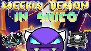 CLUTCH OF THE YEAR! - (Weekly Demon #52) Geometry Dash 2.11 - In Silico [3 Coins] - By rafer