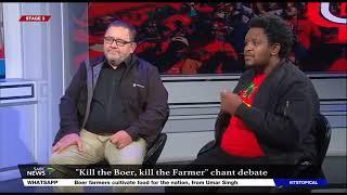 EFF National Spokesperson Cmsr Sinawo Thambo on the Kill the Boer, Kill the Farmer Chant.2/5