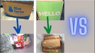 Blue Apron vs Hello Fresh (Unboxing and Comparing)