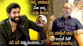 Suresh Babu Funny Satires On His Son Rana | Venky Mama Team Interview With Rana | Cinema Culture