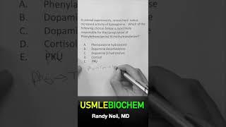 USMLE BIOCHEMISTRY #SHORTS. Less than 1 minute.