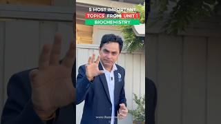 5 Most Important Topics from Biochemistry for CSIR NET JRF June 2025 Life Science Exam! #ifas