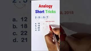 Reasoning | Number Analogy Short Trick | Series Short Trick |