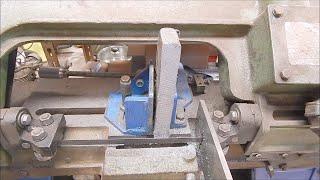 Easily check your 4 X 6 metal bandsaw blade alignment