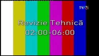 Уход на профилактику канала "TVRi" (Румыния, 03.10.2018)