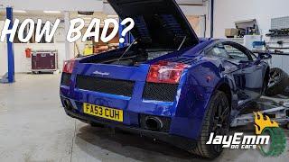 EVERYTHING WRONG With The World's Cheapest Lamborghini Gallardo (That Runs, And Isn't Wrecked)