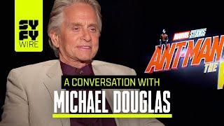 Michael Douglas On Ant-Man And The Wasp: The Fandom Of The MCU & Working On Green Screen | SYFY WIRE