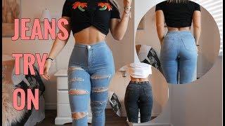 JEANS TRY ON | TOPSHOP & FASHION NOVA