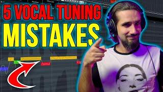 5 Vocal Tuning Mistakes and how to avoid them #vocaltuning #cubase #variaudio