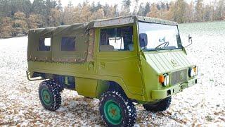 Steyr Puch Pinzgauer 710M 4x4 Offroad Truck from 1976 Walkaround