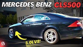 MERCEDES-BENZ CLS 500 // 5.0L V8 ACCELERATION & SOUND (STOCK EXHAUST)