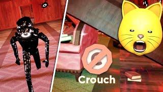 ROBLOX DOORS NO-CROUCHING CHALLENGE!