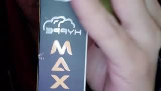 Hyppe Max Flow disposable vape with 5% salt nic