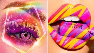 #214 Gorgeous Lip & Eye Makeup Ideas Compilation  Nails Inspiration