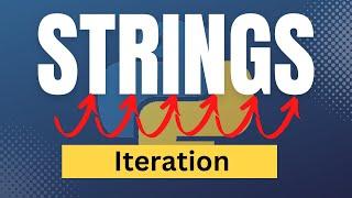 How To Iterate Through A String In Python