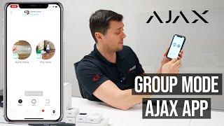 How to Enable and Configure Group Mode in the Ajax App