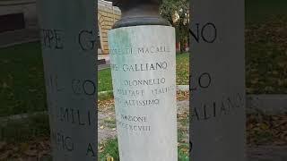 GIUSEPPE GALLIANO was an officer of the Royal Italian Army