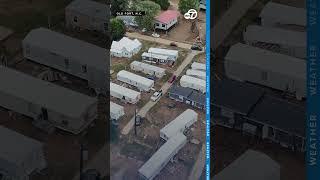 WATCH: Drone flies over North Carolina town and showcases hurricane Helene aftermath
