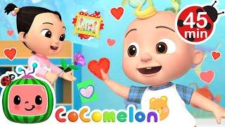 I Love My Family, Friends, and Pets! Valentine's Day  + MORE CoComelon Nursery Rhymes & Kids Songs