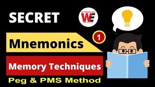  PEG & PMS Method (Periodic Table) | PEG mnemonics strategy | Mnemonics Peg System || Mnemonics