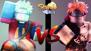 New Naruto VS Pain |Shindo Life| Roblox|