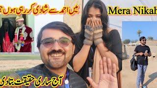 M Ahmad Say Shadi Kar Rahi Hon?| Saba Ahmad Vlogs| Sari Haqeqat Bta Di | Hina Vlogs07