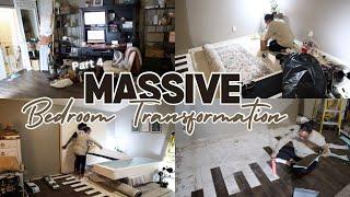 Massive Bedroom Transformation Part 4! Itch to Switch. Ton's of Motivation!