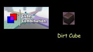 Roblox - Cube Combination: How To Make Dirt Cube