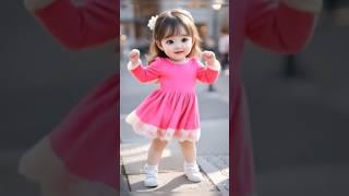 cute  beautiful  baby girl doing beautiful dance trending song Shaky Shaky #cutebaby