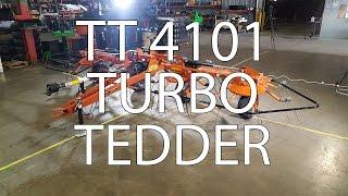 Pequea TT4101 4 rotor tedder features