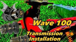 How to assemble motorcycle Transmission gear//Shafting Fork tutorial//Honda100cc Engine Overhauling