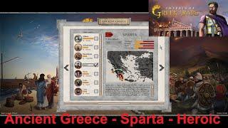 Imperiums: Greek Wars - 4X-Strategy - Ancient Greece / Sparta / Heroic - No commentary gameplay