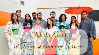 Yukata Event at TLS- Japanese Language & IT Courses  - Learn Japanese with TLS - No.1 Institute