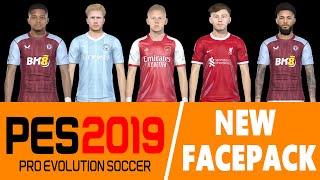 PES 2019 | Face pack 2024 Update | Smoke patch 19