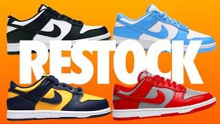 Major Nike Dunk Restock Soon !