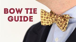 Bow Tie Guide - History, Styles, Quality Hallmarks & All You Need To Know About Bow Ties