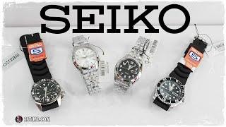 SEIKO 5 Series and SEIKO 5 Sports Unboxing by @2stime