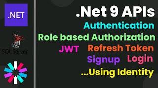 Asp.Net Core Authentication & Role Based Authorization With JWT, Refresh Token and Identity
