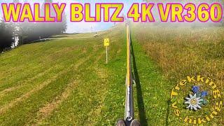Sommerrodelbahn WALLY BLITZ 4K/ VR360 / Alpine Slide/ Mountain Coaster POV Onride 360-Grad-Video