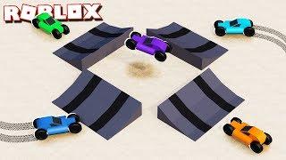 Roblox Adventures - CRAZY FOOTBALL STUNTS WITH CARS! (Roblox Rocket League)