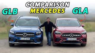 Updated Mercedes GLA vs GLB comparison REVIEW - which compact SUV to choose?